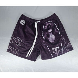 Darc Sport WWE The Undertaker Heavyweight Mesh Athletic Shorts Medium